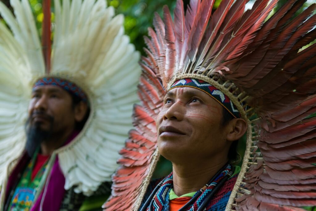 Kaxinawa Indio rapé sagrada